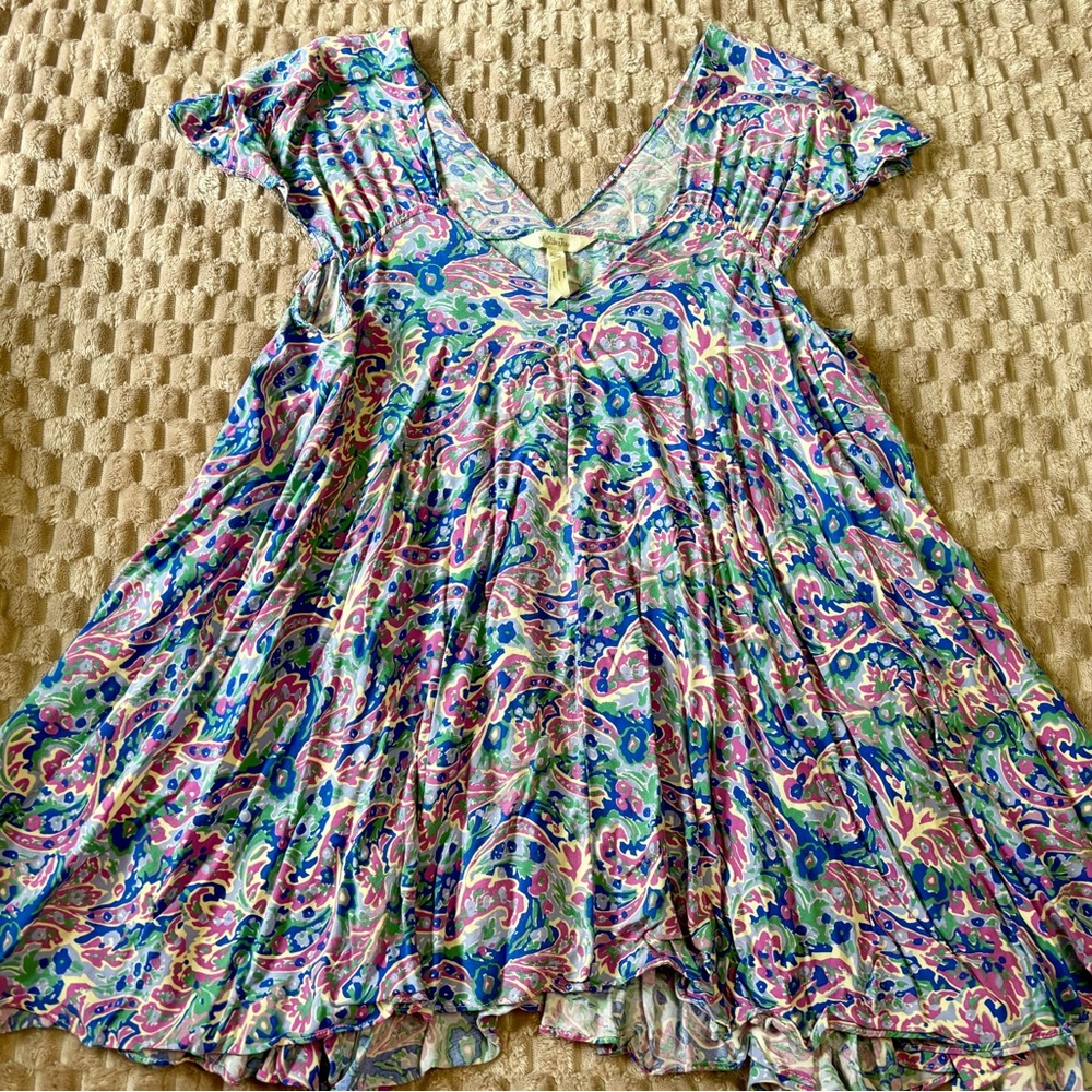 Matilda Jane Multicolor Paisley Tank Top